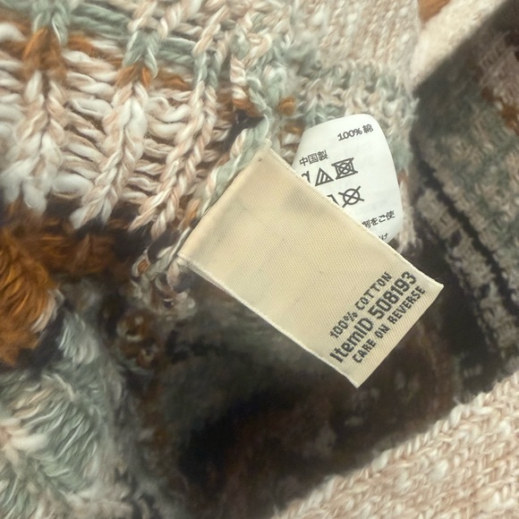 L.L. Bean Multicolor Patterned Cardigan - Picture 4 of 6